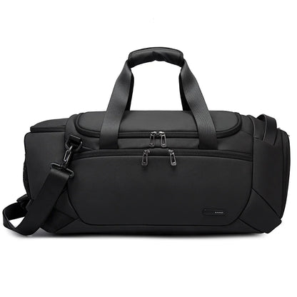 BANGE Waterproof Sports Gym Bag for Men - Fitness Training & Outdoor Dry Wet Separation Travel Bag