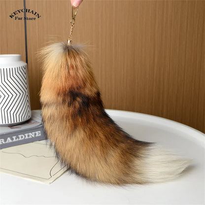 Cute Fluffy Bunny Fur Keychain – Plush Pom Pom Bag Charm and Car Key Ring with Hair Bow