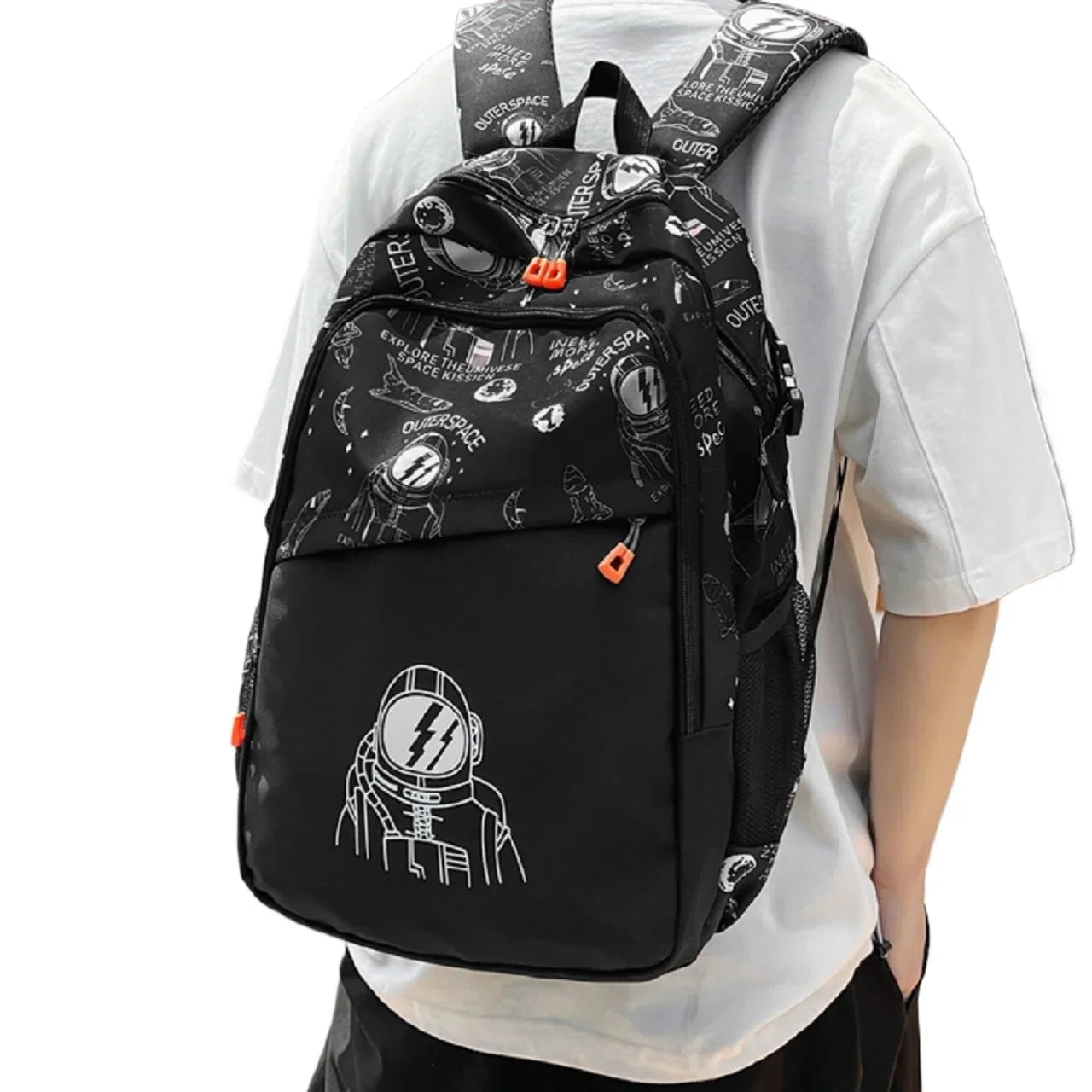 Personalized Waterproof Campus Backpack - Neutral Classic Design for Training and Mountaineering
