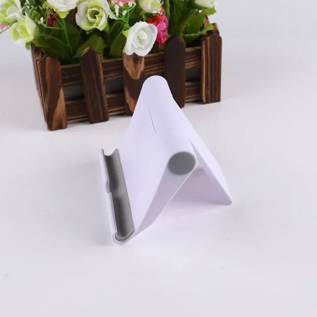 Universal Foldable Desk Phone & Tablet Stand – Desktop Holder Bracket for iPhone Mini/Pro/Max/Plus & Xiaomi