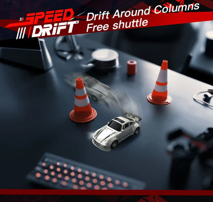 4WD 1:64 Mini RC Drift Car — 2.4GHz Palm Racing Remote Control Toy for Kids & Collectors
