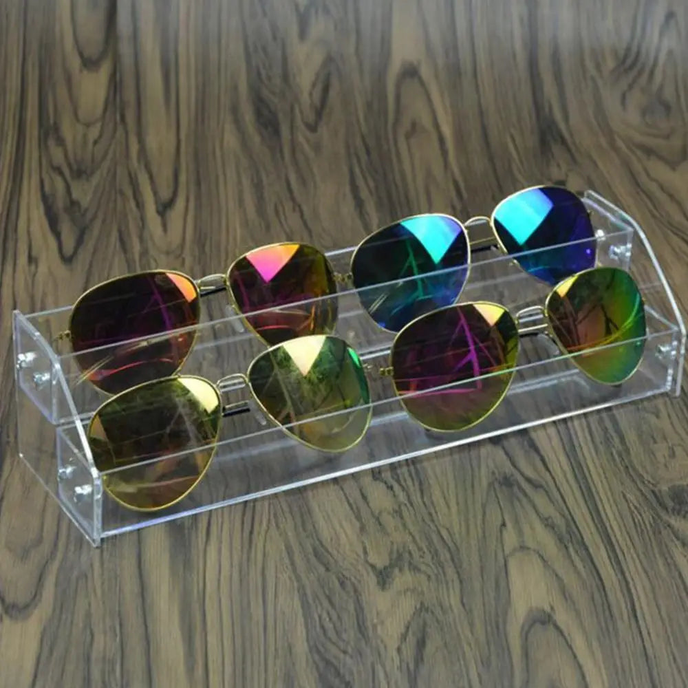 Multi-Layer Acrylic Jewelry & Sunglass Organizer – Nail Polish & Eyeglass Display Stand