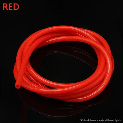 Food Grade Silicone Tube Hose - 1 Meter Flexible Rubber Pipe Water Drink Connector in 1mm to 10mm Inner Diameter Sizes