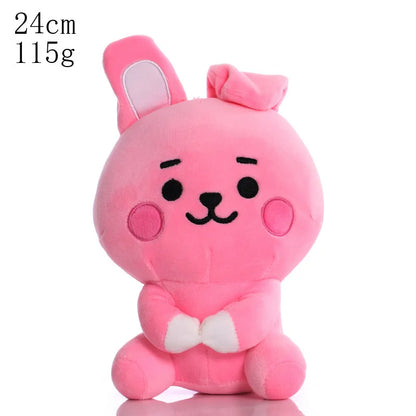 BTed 21 Plush Toys – Kawaii Mini Anime Keychain Pendant, Soft Stuffed Animal Doll Gift for Kids (12–22cm)