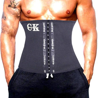 Men’s Waist Trainer Sports Belt — Weight Loss Waist Cincher Trimmer Girdle Corset Body Shaper Wrap