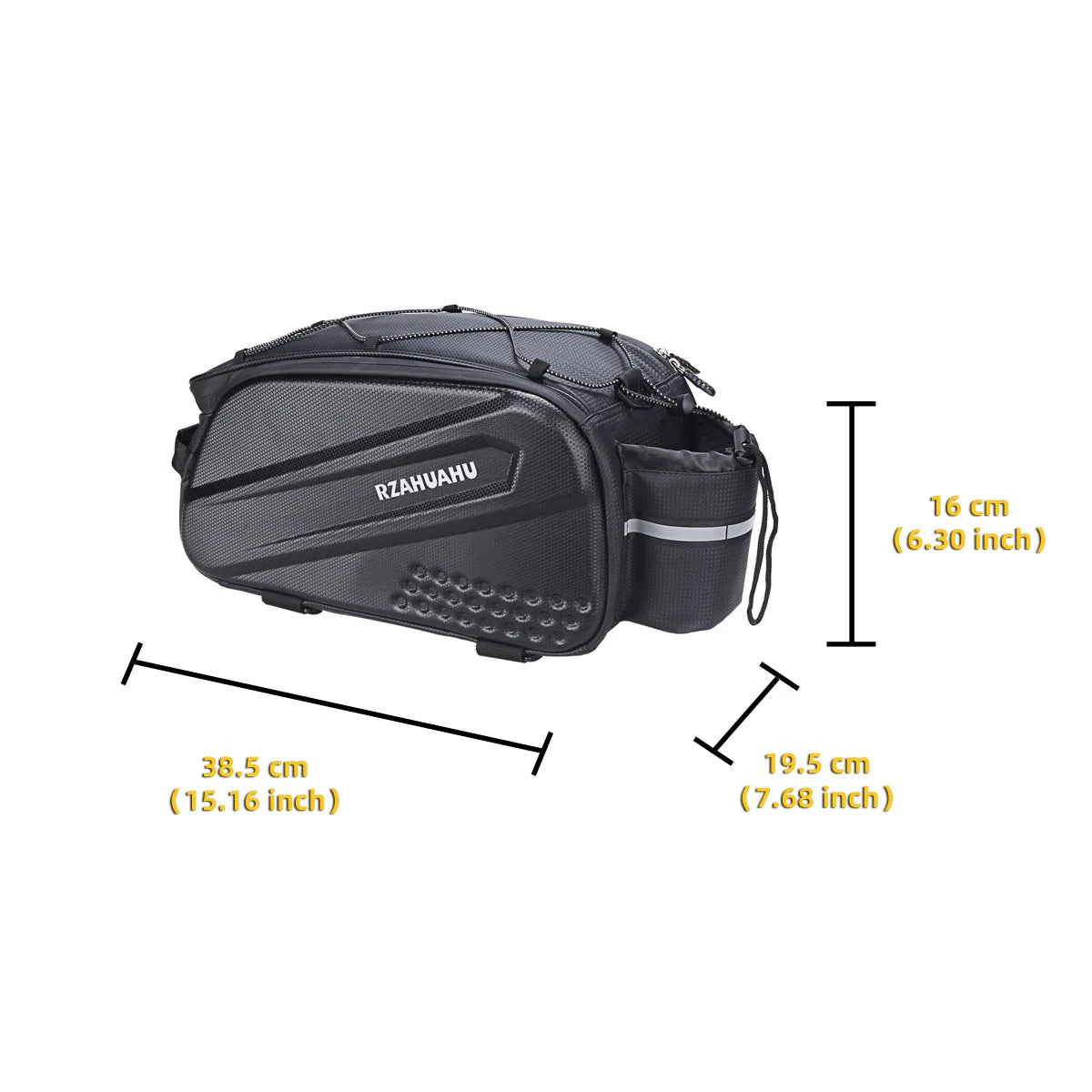 Large Capacity Bike Bag — Waterproof Bicycle Rear Carrier Pannier, Shoulder Handbag & Trunk Saddle Bag