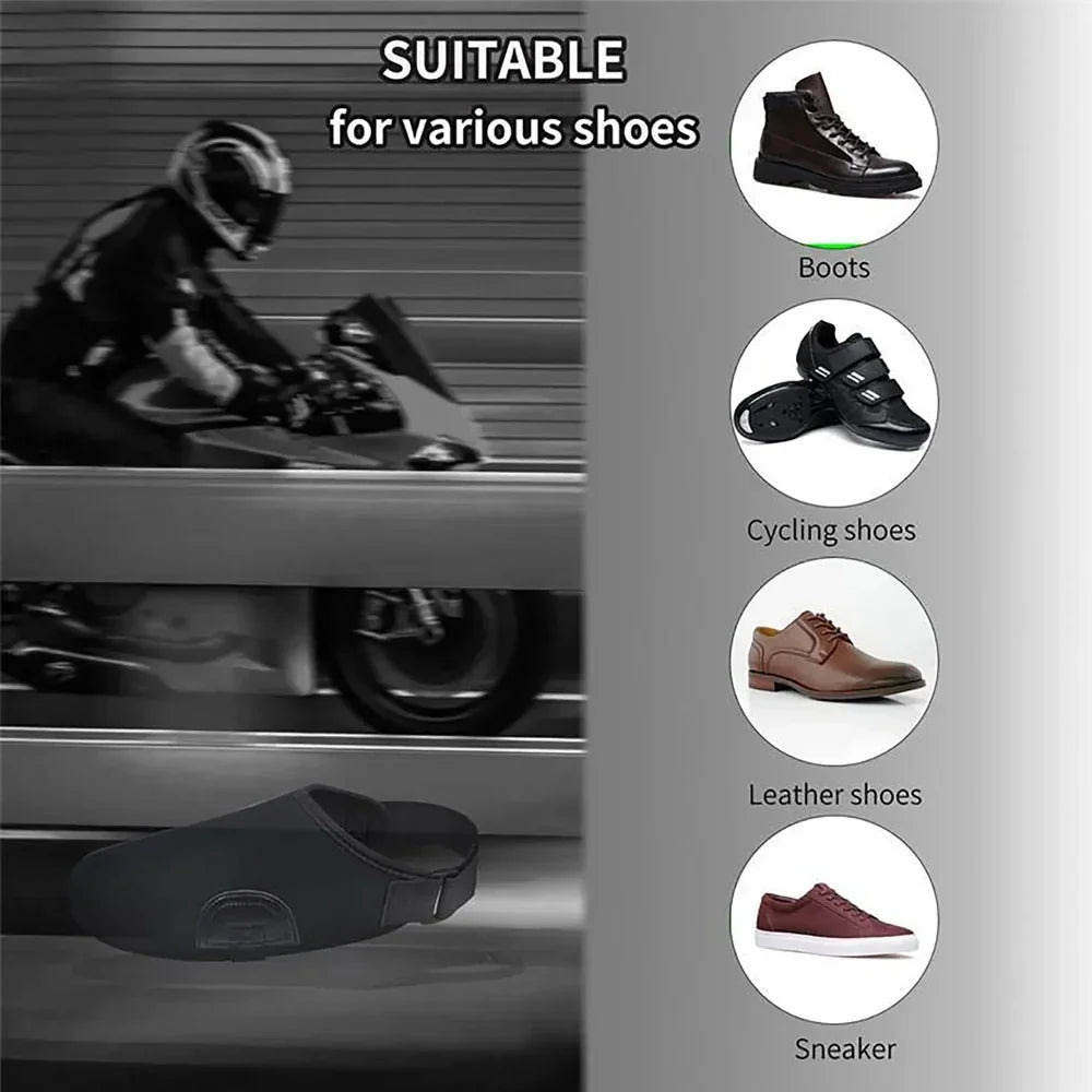 Cycling Shoe Covers – Waterproof & Warm MTB Road Bike Toe Overshoes Protectors for Winter