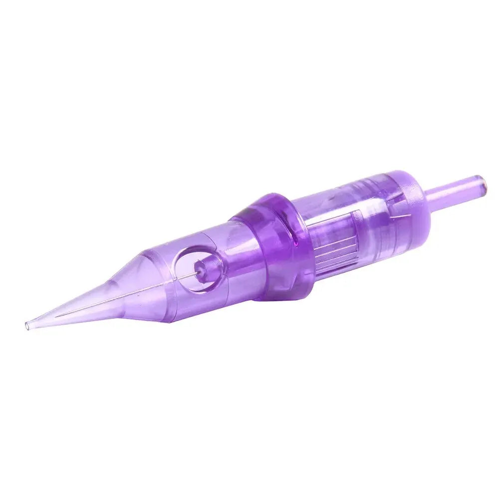 10Pcs 1RL Tattoo Needles Cartridge – 0.18 to 0.4mm Round Liner for Rotary Pen & Microblading Machine