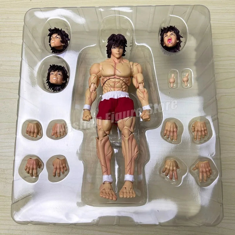 ST Baki Hanma Son of Ogre Action Figure – Hanma Yuujiro PVC Fighting Anime Model Toy Collection Gift