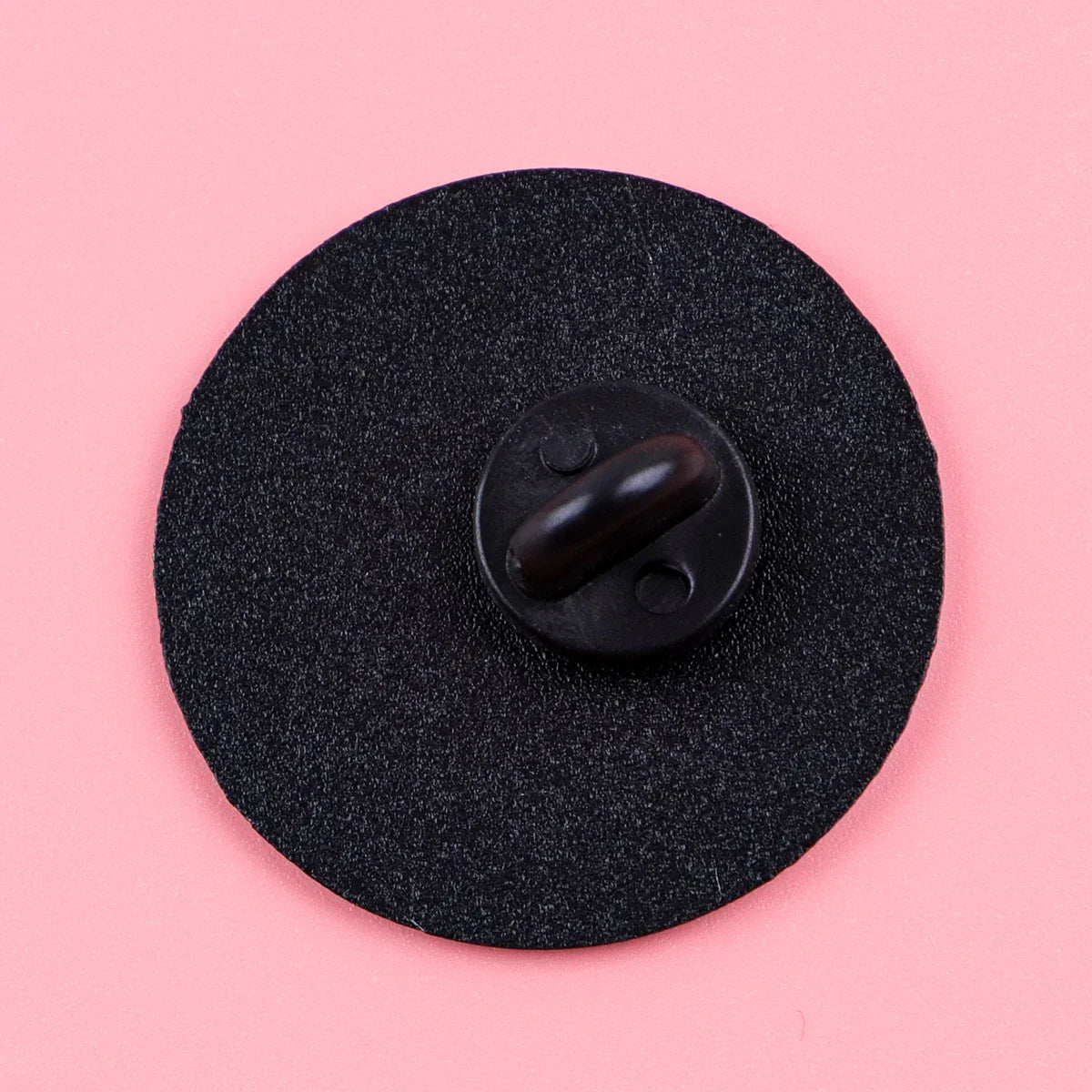 Cute Alien Enamel Pin – Round Lapel Brooch for Backpack, Clothing & Cosplay Accessories
