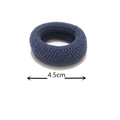 6pcs Fashion Ponytail Holders - Thick Elastic Hair Bands for Women & Girls Hair Accessories