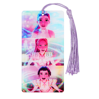 Kpop Demon Hunters Huntrix Cartoon Bookmarks – Cute Anime Stationery for Fans & Book Lovers