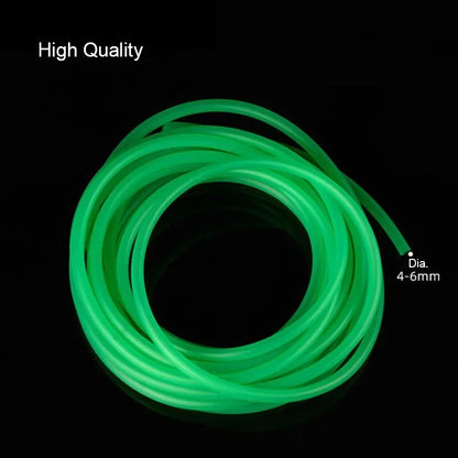 Silicon Aquarium Oxygen Pump Hose - 4x6mm, 1m/3m/5m/10m, Food Grade Tube for Fish Tank & Pond