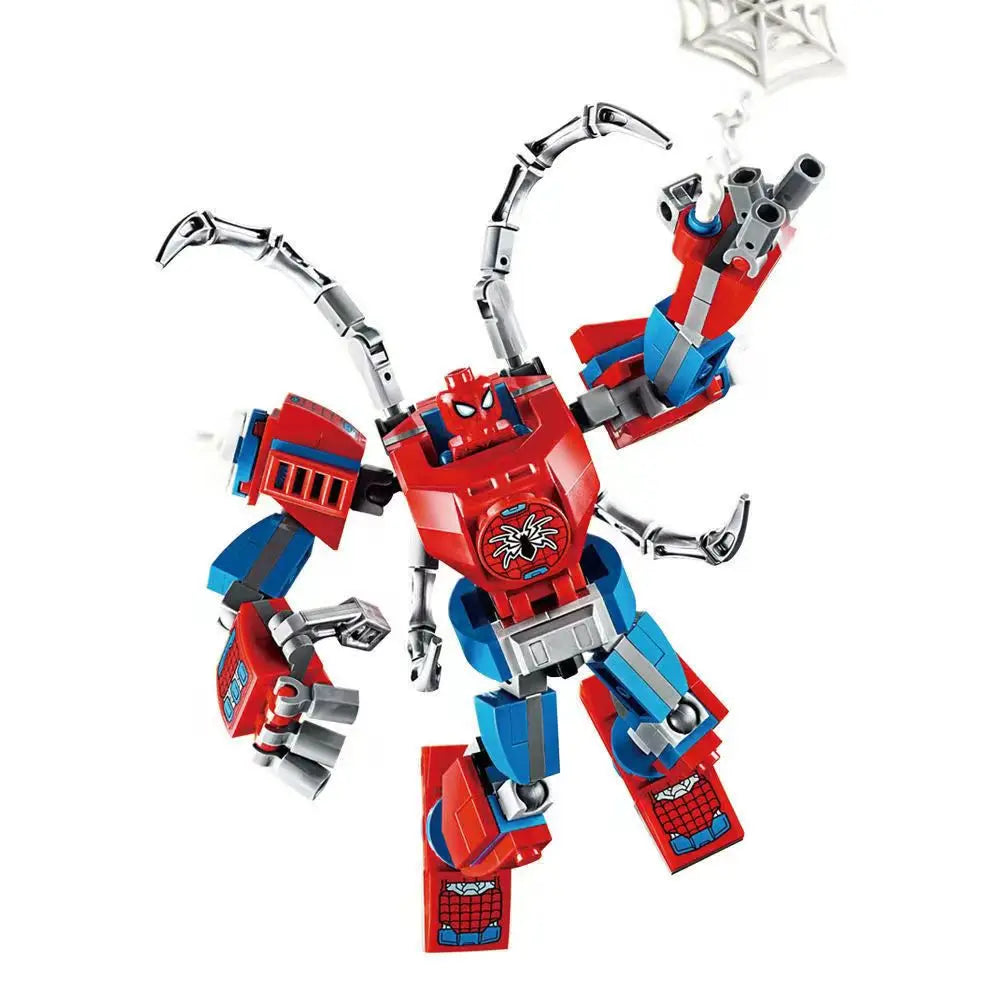 76270/76302 Superhero Building Blocks — Avengers Thor, Iron Man & Thanos Action Figure Model Toy