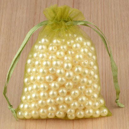 100pcs Organza Gift Bags – 7×9, 9×12, 10×15, 13×18cm Wedding & Jewelry Pouches