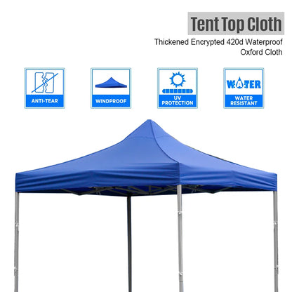 Outdoor Tent Sidewall with Window – Waterproof, Wear-Resistant, UV-Resistant Curtain for Camping Tents