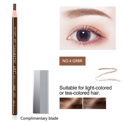 Waterproof Eyebrow Pencil – Long-Lasting Brow Enhancer for Professional Makeup, Brow Lift & Feathered Eyebrows