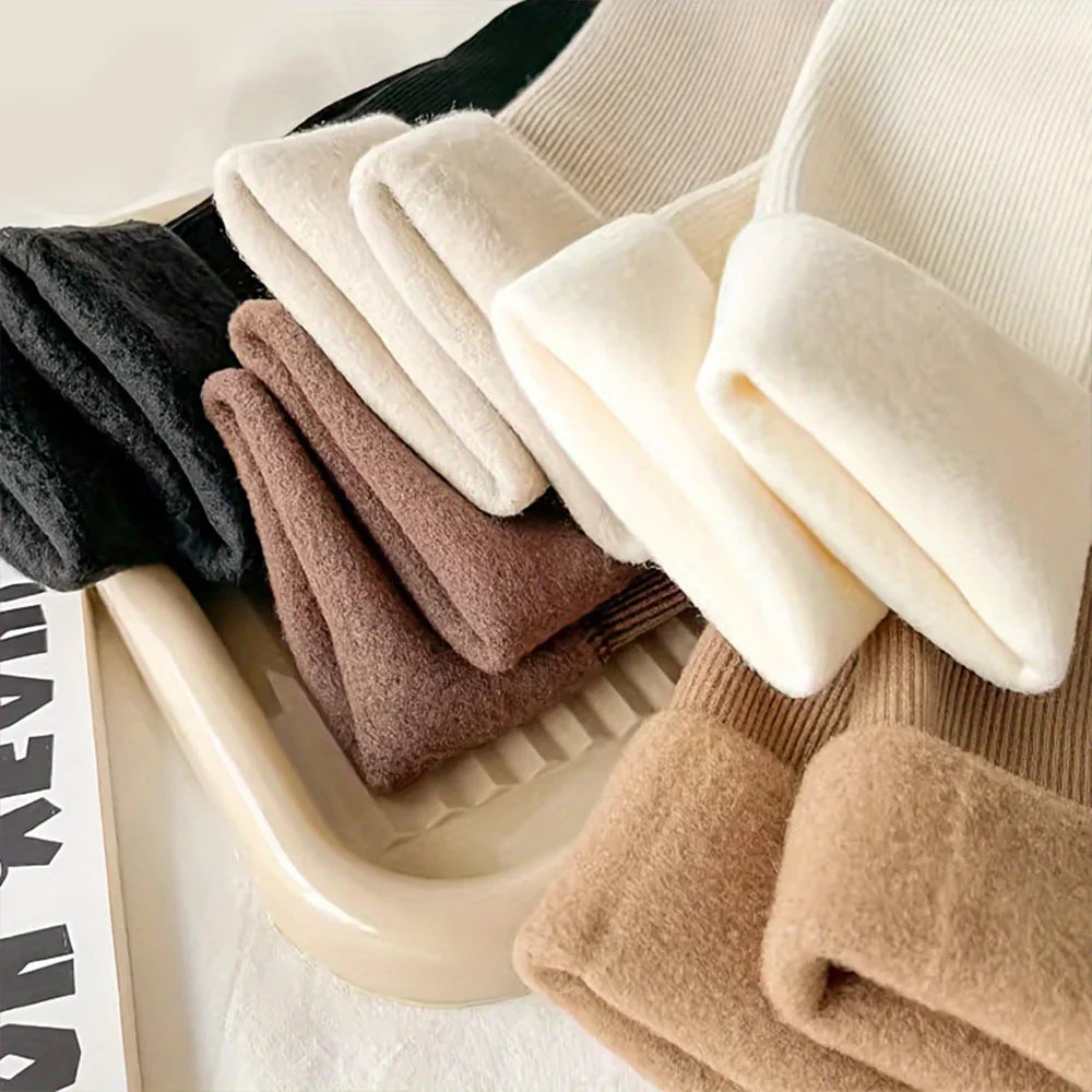 5/10/20 Pairs Women’s Winter Warm Socks — Thick Thermal Cashmere Wool Short Socks for Boots & Home
