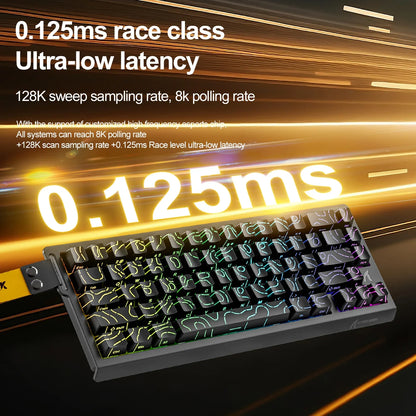 ATTACK SHARK X68HE Magnetic Gaming Keyboard - X68 Pro Rapid Trigger 8000Hz Mechanical Keyboard