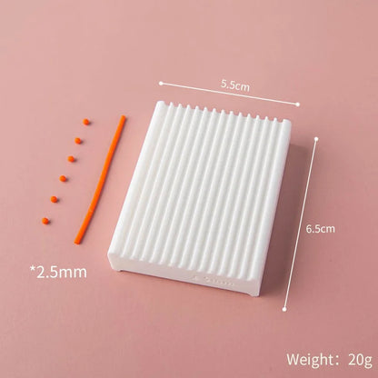 2-in-1 Clay Ball Maker - Pottery Rolling & Shaping Tool for DIY Jewelry Crafts