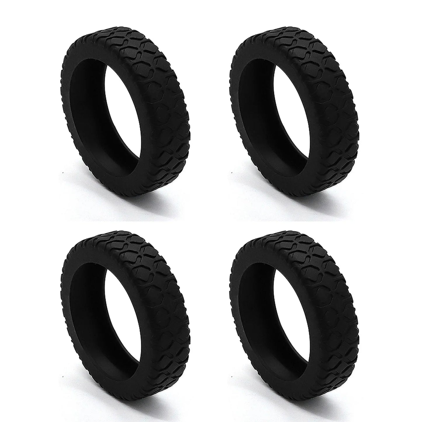 Silicone Luggage Wheel Protectors — Wear-Resistant Covers for Spinner Suitcase Wheels