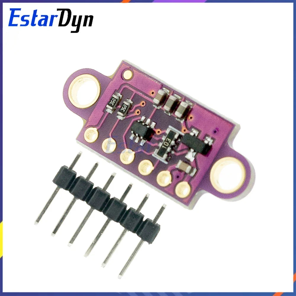 VL53L0X Laser Ranging Sensor Module - 940nm ToF I2C Distance Sensor for Robot Obstacle Avoidance and Industrial Automation