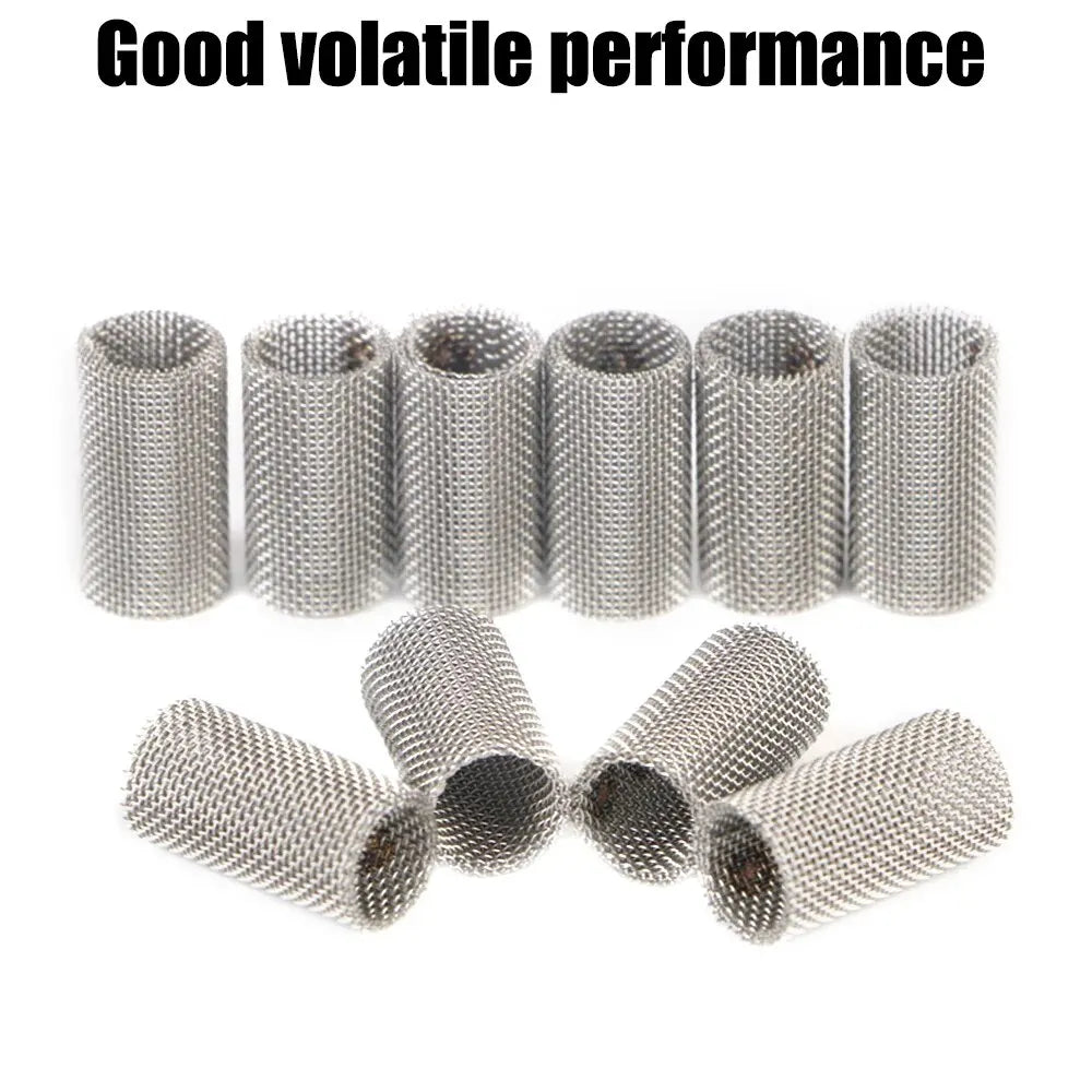 10 Pieces 310s Stainless Steel Car Glow Plug Burner Strainer Screen Filter Mesh - for Diesel Air Parking Heaters