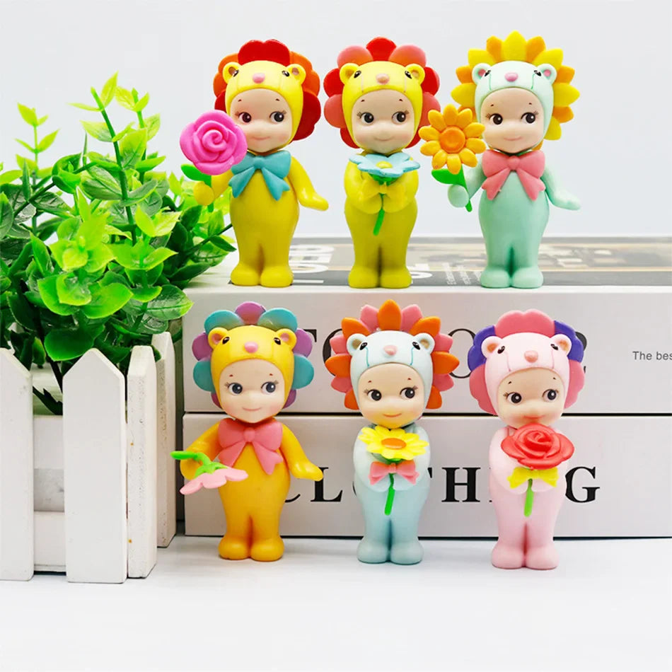 Sonny Angel Flower Series Blind Box — Anime Angel Figurine Collectible Toy & Gift
