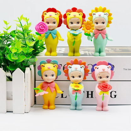 Sonny Angel Flower Series Blind Box — Anime Angel Figurine Collectible Toy & Gift