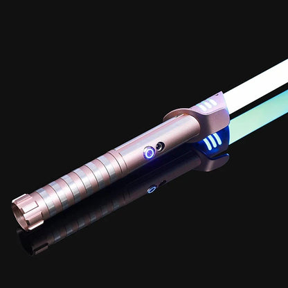 RGB Metal Lightsaber Toy - LED Light Sword with Colorful Effects for Kids, Kpop Fans & Collectible Fun
