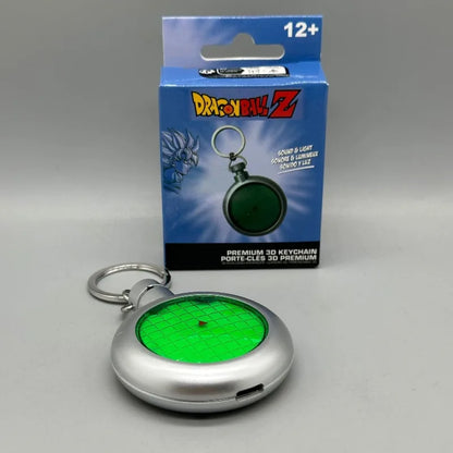 Dragon Ball Glow Sound Keychain – Creative Backpack and Car Pendant, Collectible Figure Key Ring Toy Gift for Kids
