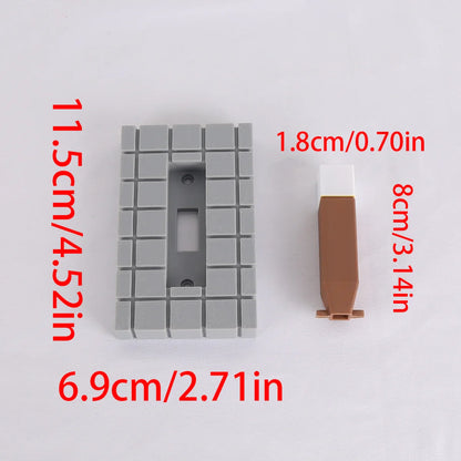 Pixel Style Switch Board — Creative, Easy-to-Install Decorative Switch for Holiday & Home Decor