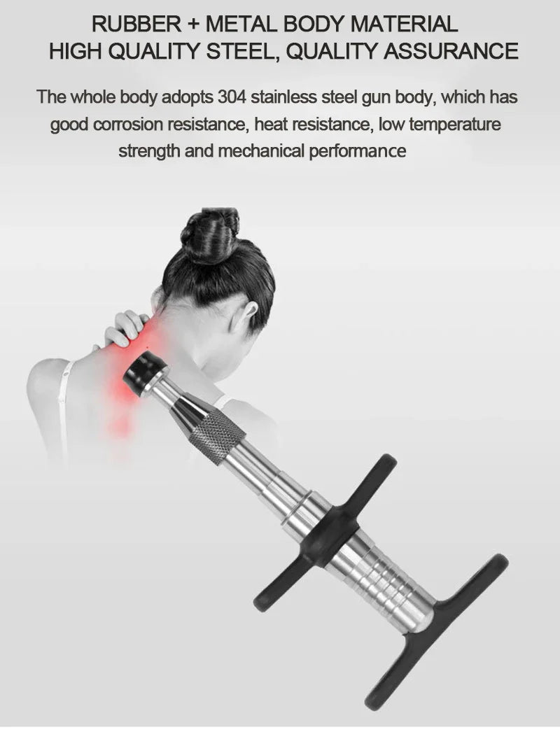 Manual Chiropractic Adjustment Tool – Activation Therapy Gun for Joint Correction, Limb Massage & Health Care Support