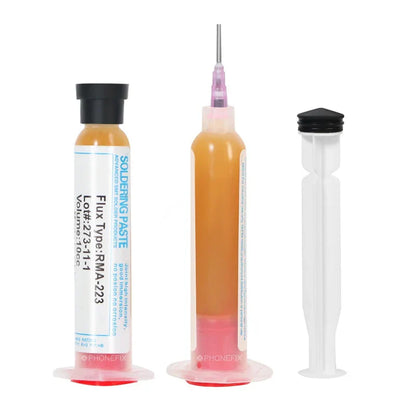 10cc RMA223 Soldering Paste Flux: Grease for Computer Chips, Phones, LED, BGA, SMD, PGA, PCB Repair - Essential Soldering Tool