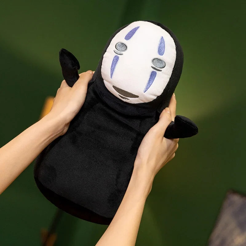 No Face Plush Figure - Japanese Anime Movie Stuffed Doll, Cute Home Decor Toy and Birthday Gift