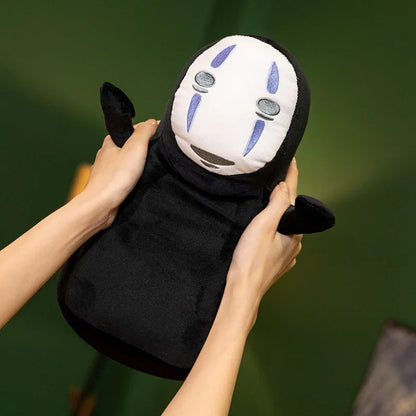 No Face Plush Figure - Japanese Anime Movie Stuffed Doll, Cute Home Decor Toy and Birthday Gift