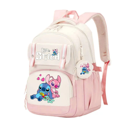 Lilo & Stitch Backpack for Girls – Waterproof School Travel Bookbag for Teens & Women