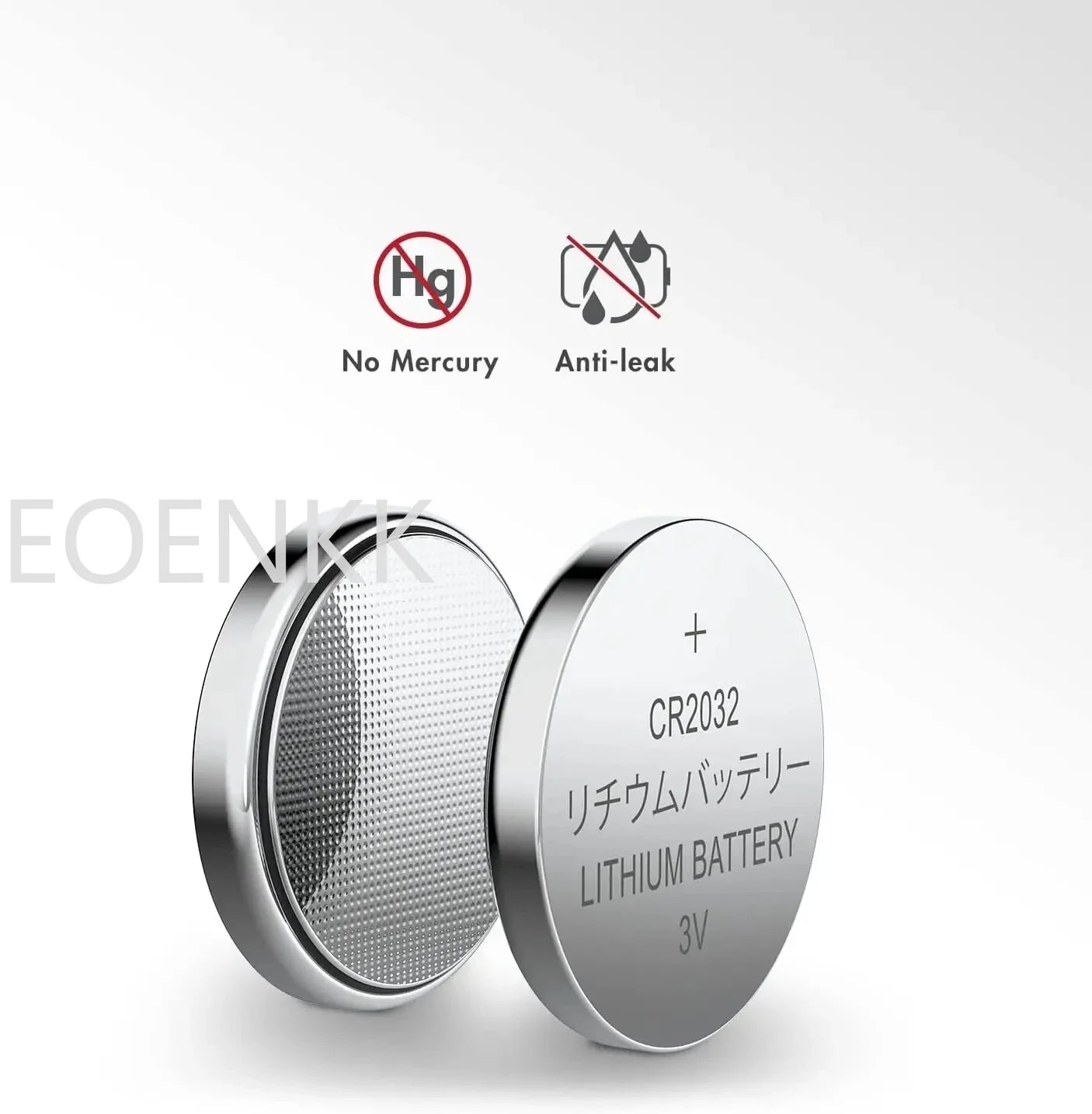 10PCS CR2032 Lithium Batteries – High-Capacity Button Cells for AirTag, Key FOBs, Watches, Calculators & More