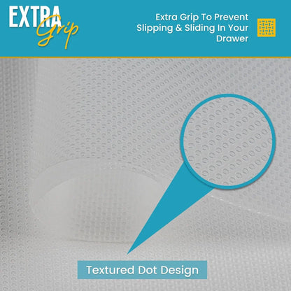 Non-Slip Waterproof Shelf Liner – Easy Clean Drawer & Kitchen Cabinet Liner, Cupboard Mat