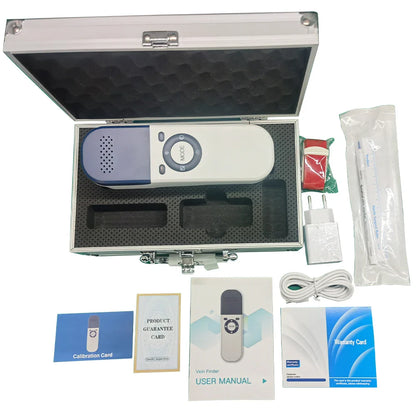 QV500 Rechargeable Vein Finder – Portable Infrared Medical Viewer for Nursing, Visible Vein Detection