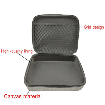 Multi-Size EVA Hard Storage Box - Shockproof Travel Zipper Bag for Earphone and Accessories, Outdoor Tools Organizer Case