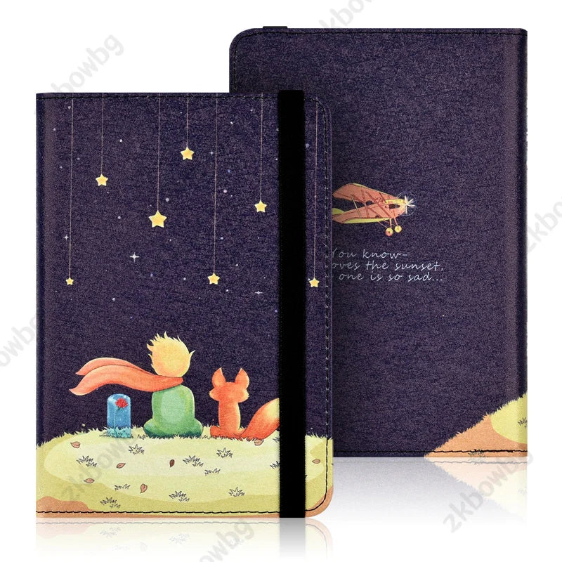 Universal Kindle E-Reader Case - Protective Cover for Kindle 4/5 and Paperwhite 6 Inch Models