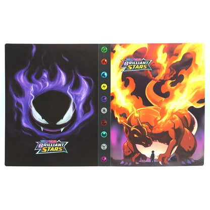 Charizard 240Pcs Card Album – Anime Card Binder for Mewtwo, Charizard & Collections, Protector Folder Gift