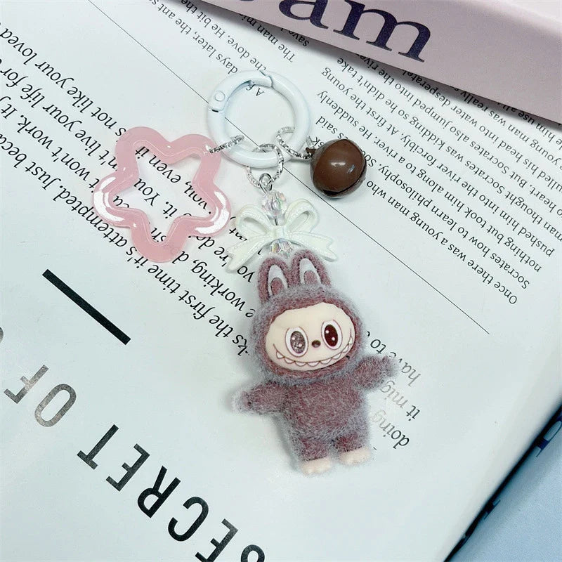 Cartoon Key Ring – Cute Backpack Pendant Gift for Students and Couples