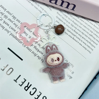 Cartoon Key Ring – Cute Backpack Pendant Gift for Students and Couples