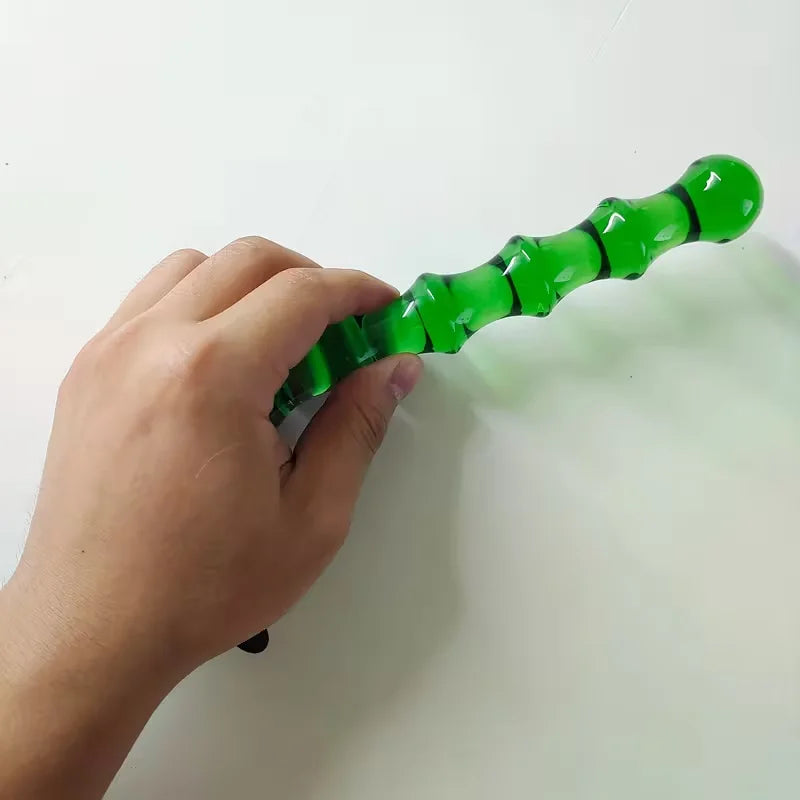 16cm Massage Stick - Smooth Acupoint Tool for Neck, Shoulders & Hip Muscle Relaxation