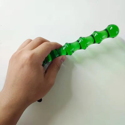 16cm Massage Stick - Smooth Acupoint Tool for Neck, Shoulders & Hip Muscle Relaxation