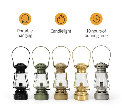 ThousWinds Twilight Kerosene Camping Lantern – Portable Retro Oil Lamp for Outdoor Picnic and Backpacking