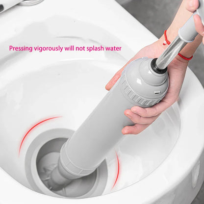 Multifunctional Silicone Toilet Plunger – High Pressure Vacuum Pump Anti-Blocking Drain Cleaner Tool
