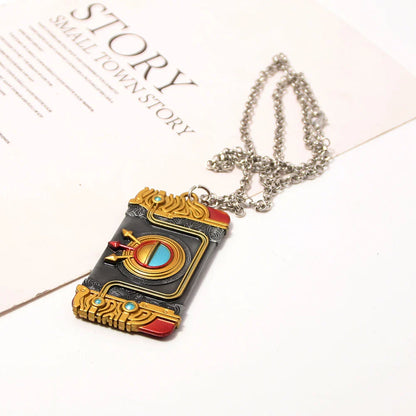 Zelda Tears of the Kingdom Purah Pad Keychain – Master Sword & Hylian Shield Pendant for Fans